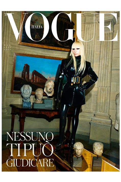 versace capelli maculati|donatella versace vogue.